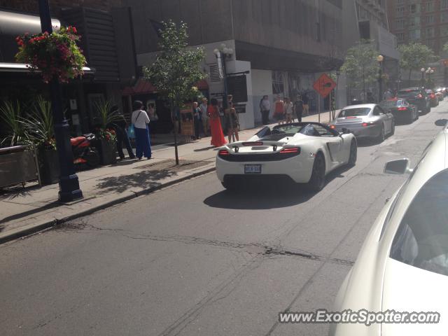 Mclaren MP4-12C spotted in Toronto, Canada