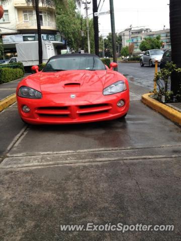 Dodge Viper spotted in Mexico City, Mexico