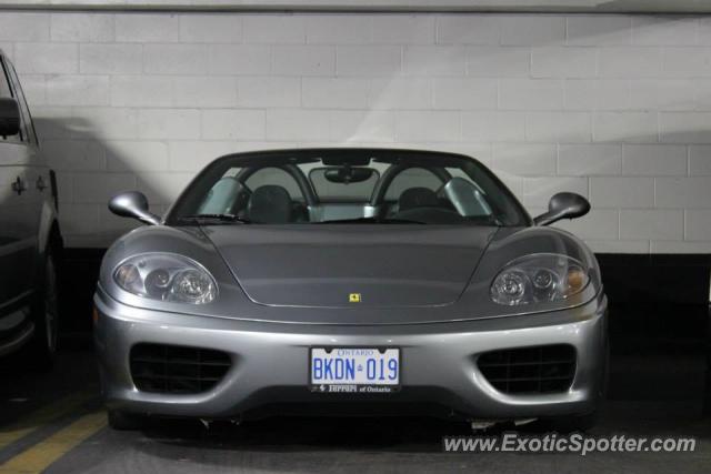 Ferrari 360 Modena spotted in Toronto, Canada