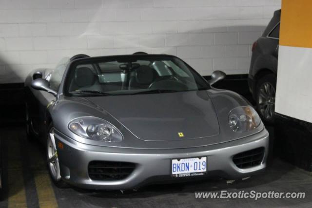 Ferrari 360 Modena spotted in Toronto, Canada