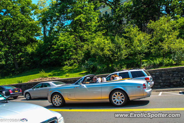 Rolls Royce Phantom spotted in Greenwich, Connecticut