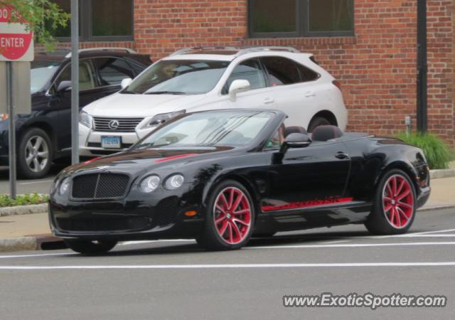 Bentley Continental spotted in Greenwich, Connecticut