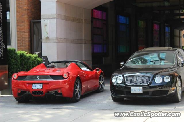 Bentley Continental spotted in Toronto, Canada