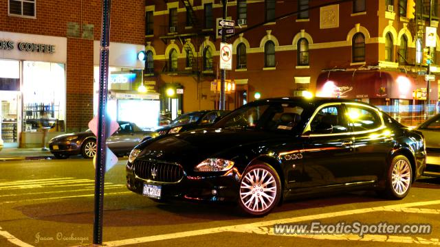 Maserati Quattroporte spotted in Manhattan, New York