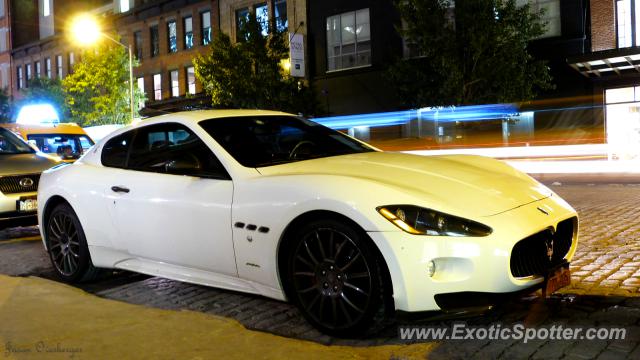 Maserati GranTurismo spotted in Manhattan, New York