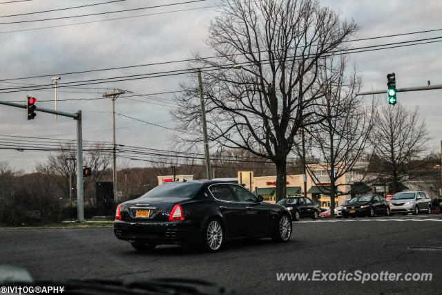 Maserati Quattroporte spotted in Greenwich, Connecticut