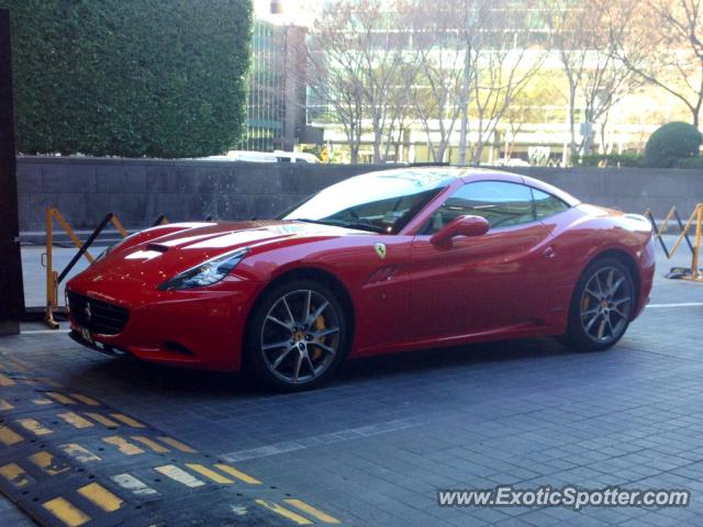 Ferrari California spotted in Melbourne, Australia