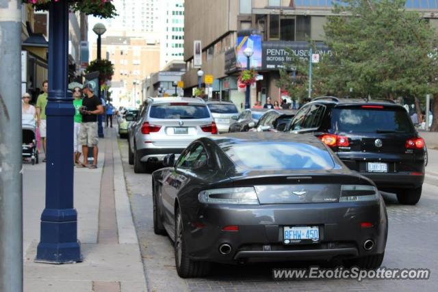 Aston Martin Vantage spotted in Toronto, Canada