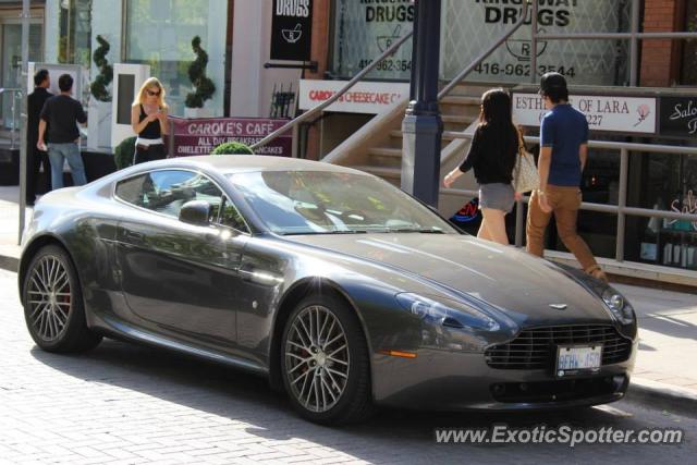 Aston Martin Vantage spotted in Toronto, Canada