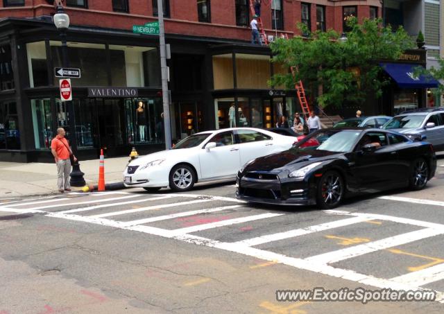 Nissan GT-R spotted in Boston, Massachusetts