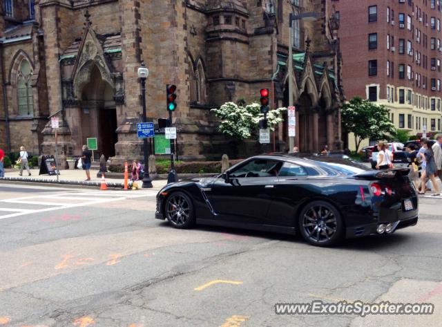 Nissan GT-R spotted in Boston, Massachusetts