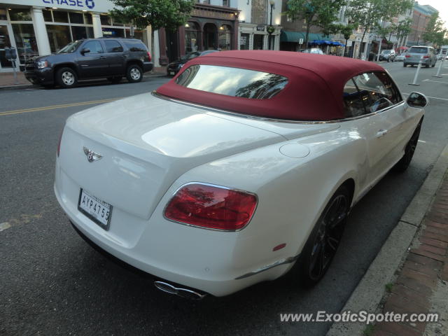 Bentley Continental spotted in Red Bank, New Jersey