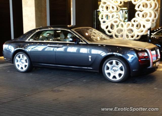 Rolls Royce Ghost spotted in Melbourne, Australia