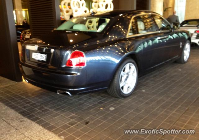 Rolls Royce Ghost spotted in Melbourne, Australia