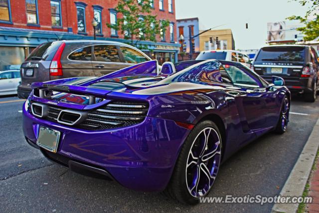 Mclaren MP4-12C spotted in Red Bank, New Jersey