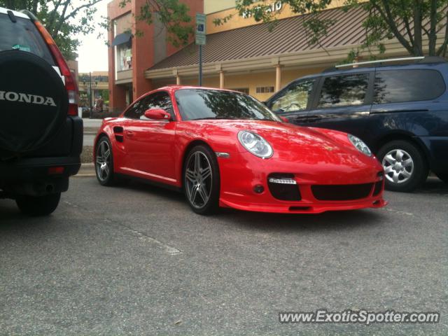 Porsche 911 Turbo spotted in Cary, North Carolina