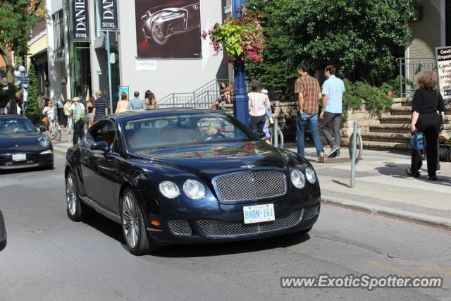 Bentley Continental spotted in Toronto, Canada