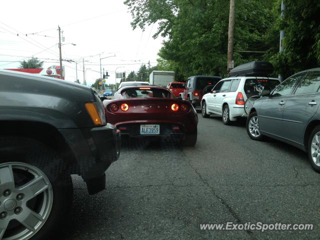 Lotus Elise spotted in Seattle, Washington