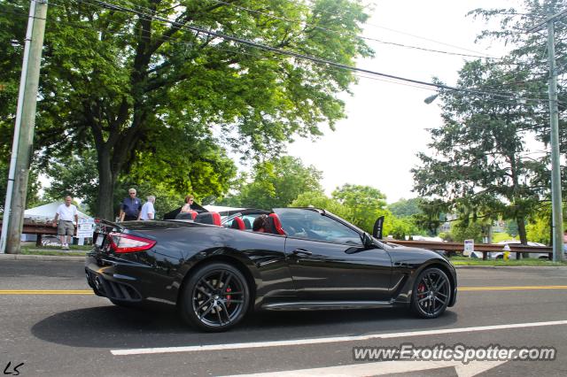 Maserati GranTurismo spotted in Greenwich, Connecticut