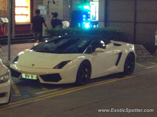 Lamborghini Gallardo spotted in Hong Kong, China