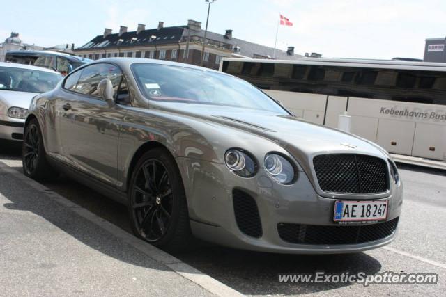 Bentley Continental spotted in Copenhagen, Denmark