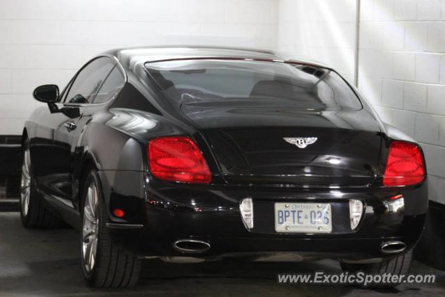 Bentley Continental spotted in Toronto, Canada