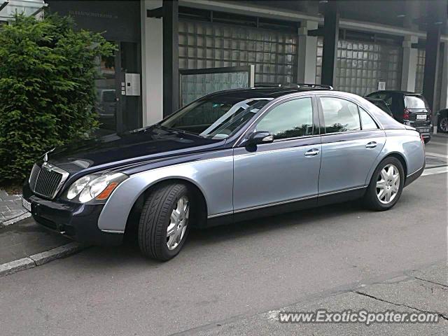 Mercedes Maybach spotted in Zurich, Switzerland