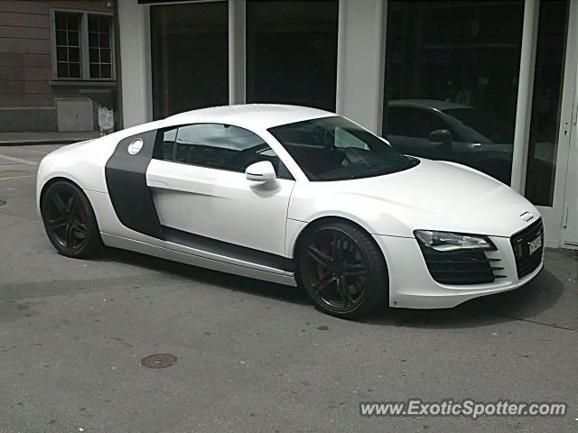 Audi R8 spotted in Bern, Switzerland