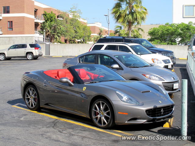 Ferrari California spotted in Beverly Hills, California