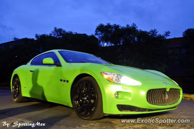 Maserati GranTurismo spotted in Mexico City, Mexico