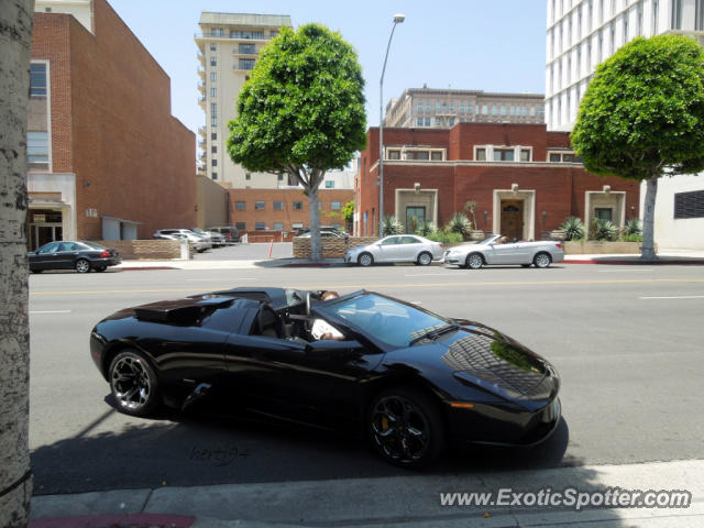 Lamborghini Murcielago spotted in Beverly Hills, California