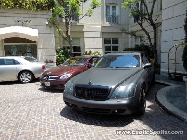 Mercedes Maybach spotted in Beverly Hills, California