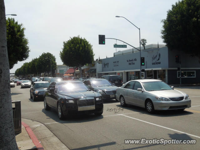 Rolls Royce Ghost spotted in Beverly Hills, California