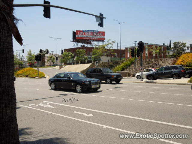 Rolls Royce Ghost spotted in Beverly Hills, California