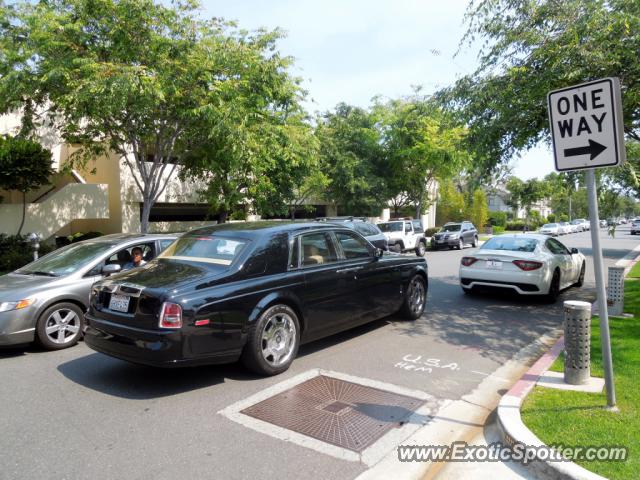 Rolls Royce Phantom spotted in Beverly Hills, California