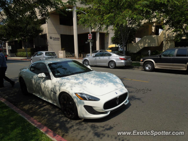 Maserati GranTurismo spotted in Beverly Hills, California