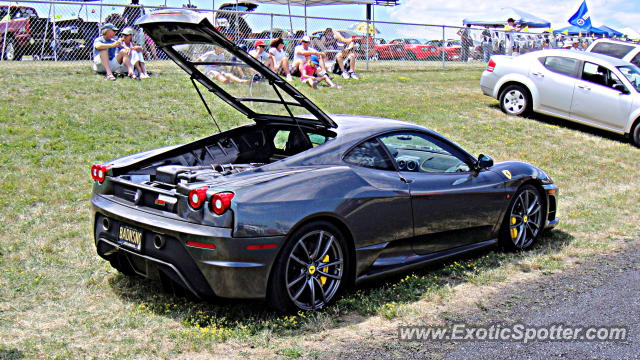 Ferrari F430 spotted in Watkins Glen, New York