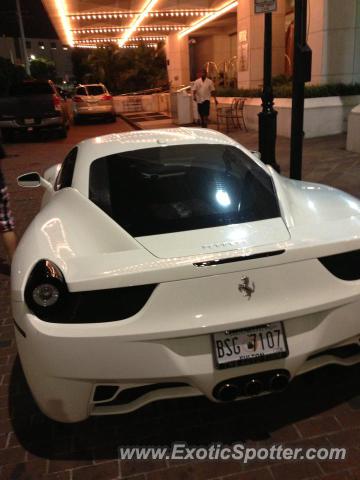 Ferrari 458 Italia spotted in New orleans, Louisiana