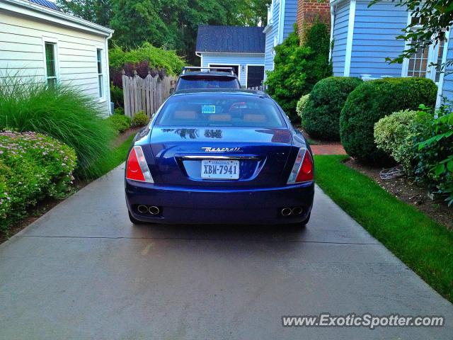 Maserati Quattroporte spotted in Leesburg, Virginia