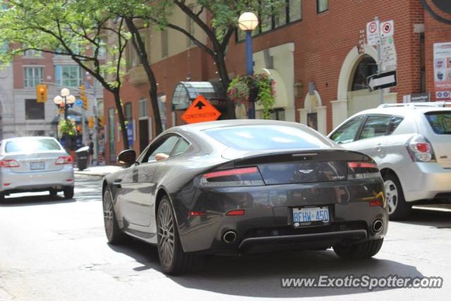 Aston Martin Vantage spotted in Toronto, Canada