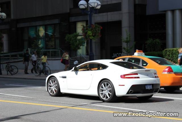 Aston Martin Vantage spotted in Toronto, Canada