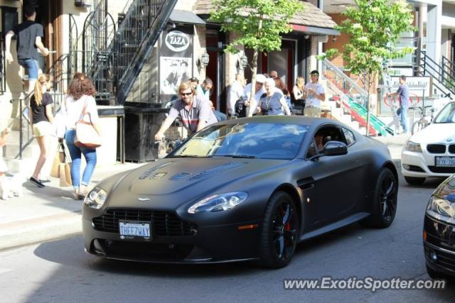 Aston Martin Vantage spotted in Toronto, Canada