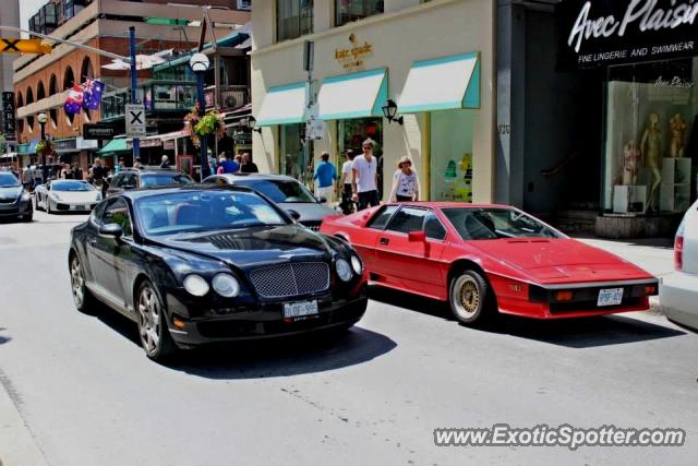 Bentley Continental spotted in Toronto, Canada