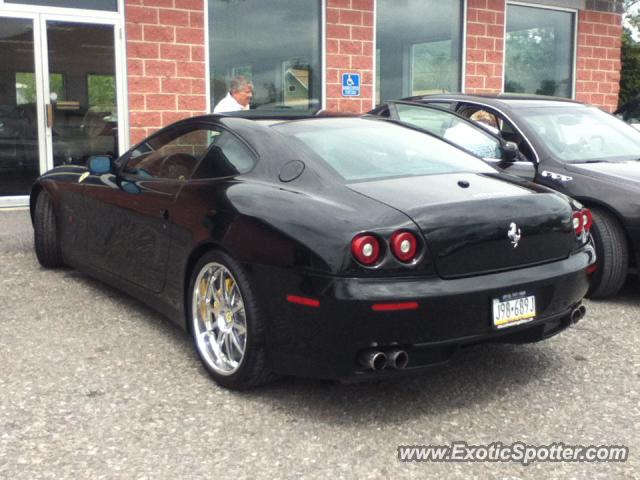 Ferrari 612 spotted in Schnecksville, Pennsylvania