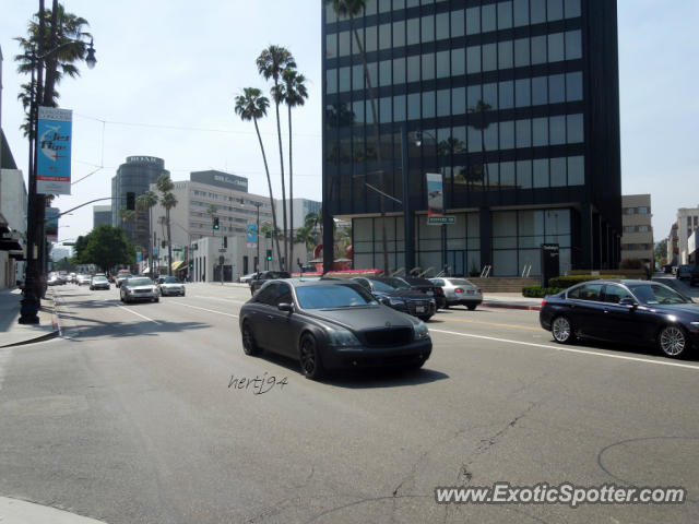 Mercedes Maybach spotted in Beverly Hills, California