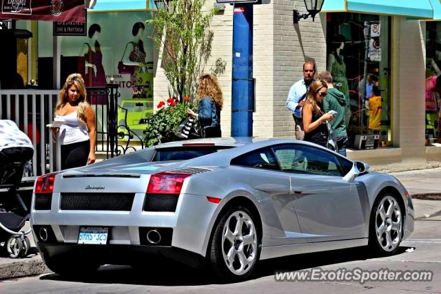 Lamborghini Gallardo spotted in Toronto, Canada