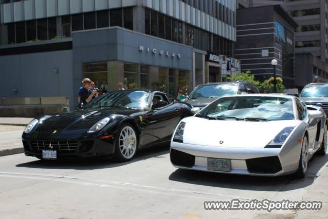 Ferrari 599GTB spotted in Toronto, Canada