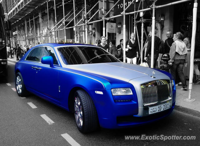 Rolls Royce Ghost spotted in London, United Kingdom