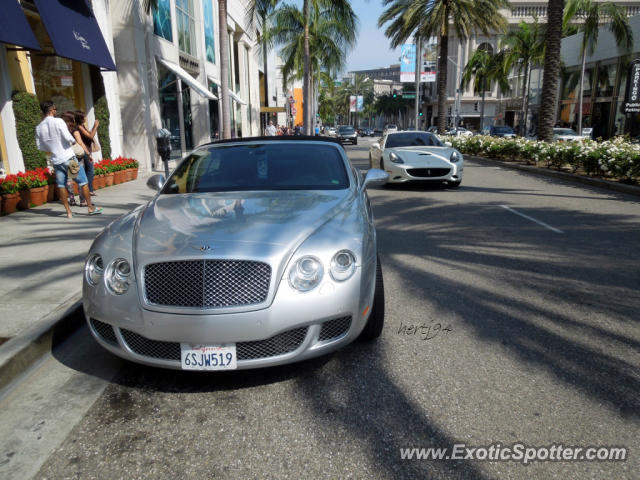 Bentley Continental spotted in Beverly Hills, California