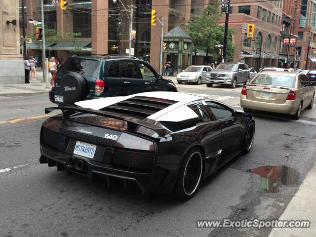 Lamborghini Murcielago spotted in Toronto, Canada